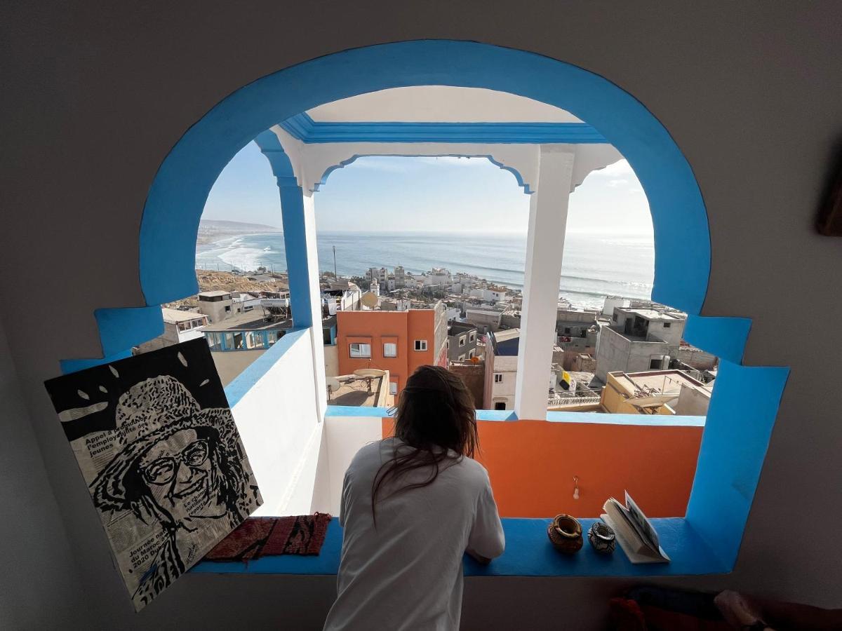 Binic Surf House Bed and Breakfast Taghazout Esterno foto